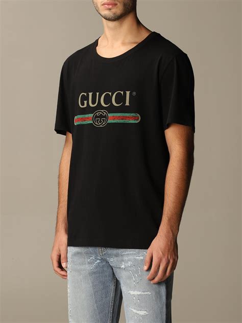 gucci t-shirt original men|Gucci t shirt men's outlet.